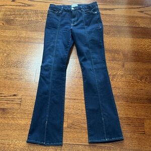 Frame Le mini boot split hem Jeans